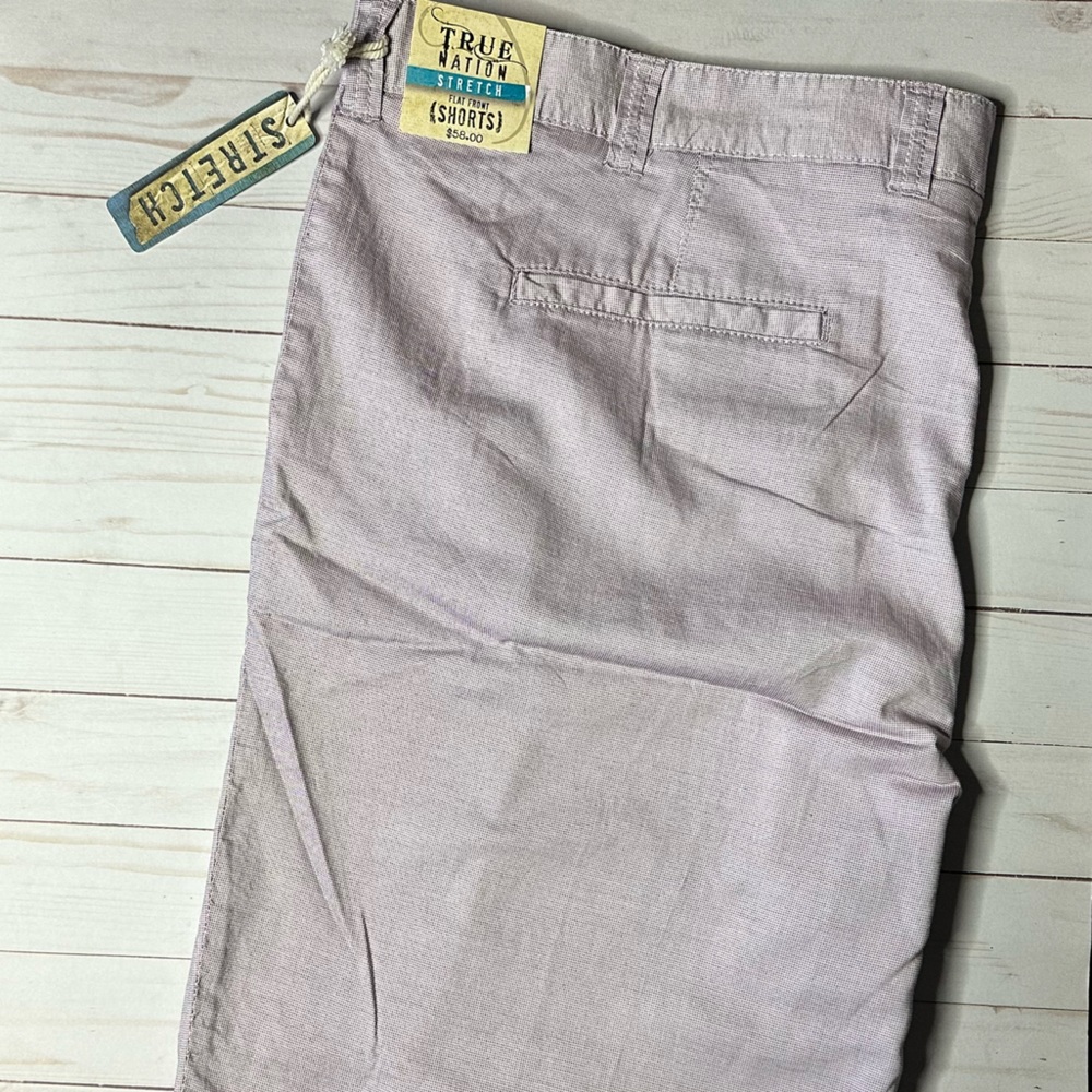 True Nation Flat Front Men's Big & Tall Shorts | Size 50